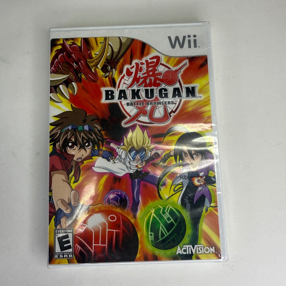 Bakugan Battle Brawlers‎ Nintendo Wii Game Activision Complete Sealed